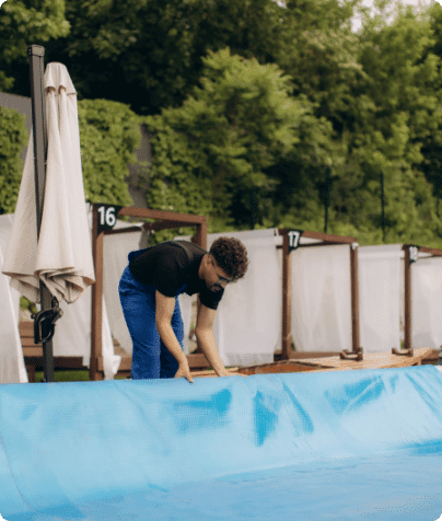Bâche pour piscine